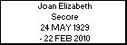 Joan Elizabeth Secore