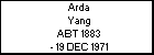 Arda Yang