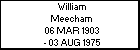 William Meecham