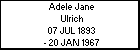 Adele Jane Ulrich
