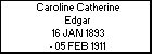 Caroline Catherine Edgar