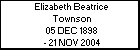 Elizabeth Beatrice Townson