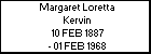 Margaret Loretta Kervin