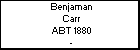 Benjaman Carr