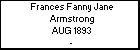 Frances Fanny Jane Armstrong
