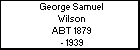 George Samuel Wilson