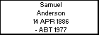 Samuel Anderson