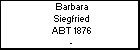 Barbara Siegfried