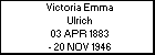 Victoria Emma Ulrich