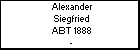 Alexander Siegfried