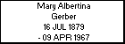Mary Albertina Gerber