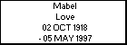 Mabel Love