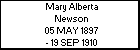 Mary Alberta Newson