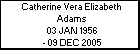 Catherine Vera Elizabeth Adams