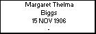 Margaret Thelma Biggs