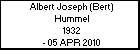Albert Joseph (Bert) Hummel
