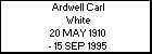 Ardwell Carl White