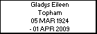 Gladys Eileen Topham