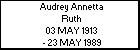 Audrey Annetta Ruth