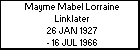 Mayme Mabel Lorraine Linklater
