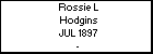 Rossie L Hodgins