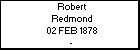 Robert Redmond