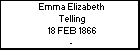 Emma Elizabeth Telling