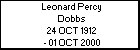 Leonard Percy Dobbs