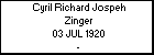 Cyril Richard Jospeh Zinger