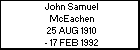 John Samuel McEachen