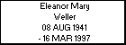Eleanor Mary Weller