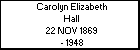 Carolyn Elizabeth Hall