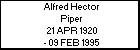 Alfred Hector Piper