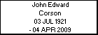 John Edward Corson