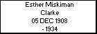Esther Miskiman Clarke