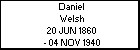 Daniel Welsh