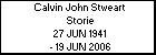 Calvin John Stweart Storie
