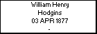 William Henry Hodgins