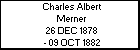 Charles Albert Merner
