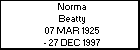 Norma Beatty