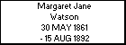 Margaret Jane Watson