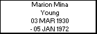 Marion Mina Young