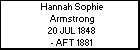 Hannah Sophie Armstrong