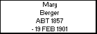 Mary Berger