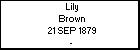 Lily Brown