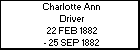 Charlotte Ann Driver
