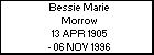 Bessie Marie Morrow