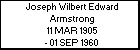 Joseph Wilbert Edward Armstrong
