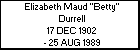 Elizabeth Maud 