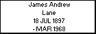 James Andrew Lane